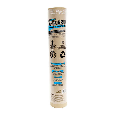 Trimaco X-Board Surface Protection 22 mil X 35 in. W X 50 ft. L Paper Brown 1 pc