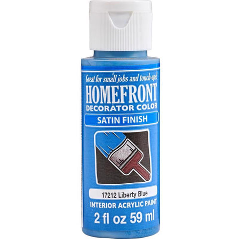 Homefront Satin Liberty Blue Hobby Paint 2 oz (Pack of 3)