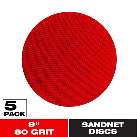 Diablo SandNet 9 in. L X 9 in. W Ceramic Blend 80 Grit Coarse Drywall Sand Pad