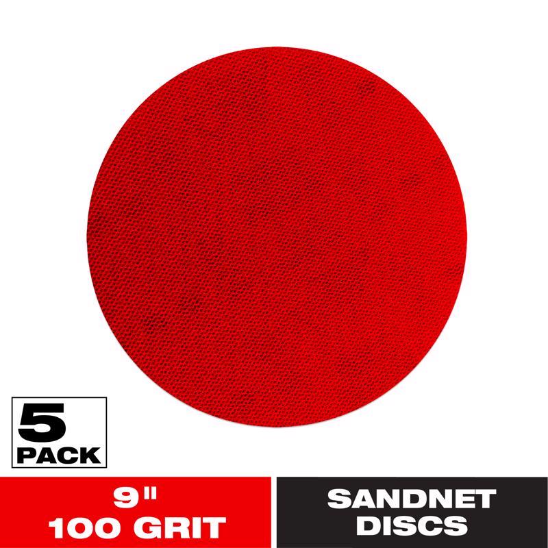 Diablo SandNet 9 in. L X 9 in. W Ceramic Blend 100 Grit Medium Drywall Sand Pad
