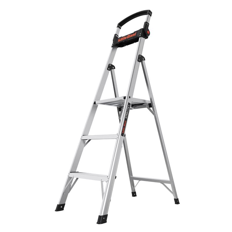 Little Giant Xtra-Lite Plus 5 ft. H Aluminum Step Ladder Type IAA 375 lb. cap.