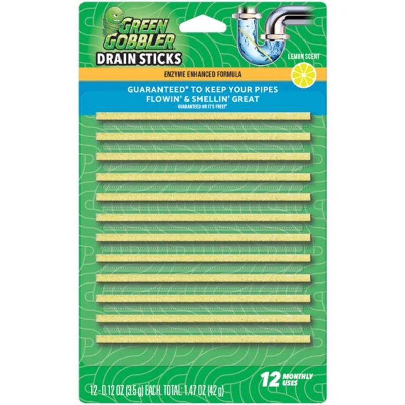 Green Gobbler Strip Drain Deodorizer 1.47 oz (Pack of 12)