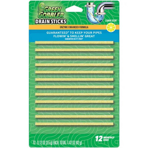 Green Gobbler Strip Drain Deodorizer 1.47 oz (Pack of 12)