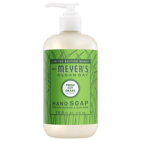 Mrs. Meyer's Clean Day Fresh Cut Grass Scent Liquid Hand Soap 12.5 oz (Pack of 6)