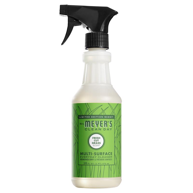 Mrs. Meyer's Clean Day Fresh Cut Grass Scent Multi-Surface Cleaner Liquid Spray 16 oz (Pack of 6)