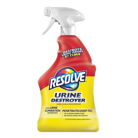 Resolve Fresh Scent Urine Eliminator 32 oz Liquid (Pack of 6)