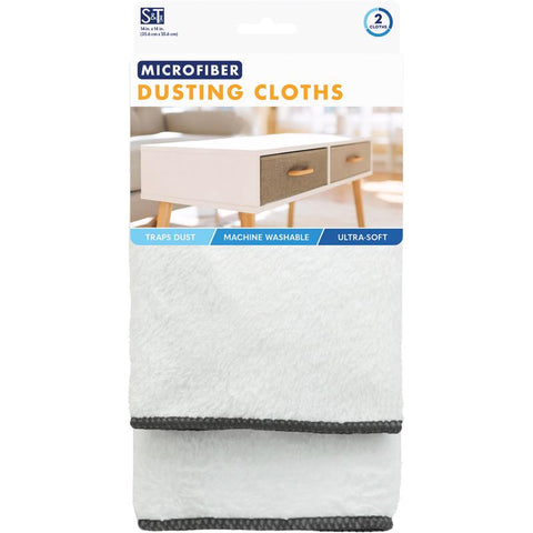 Schroeder & Tremayne Polyamide/Polyester Cleaning Cloth 14 in. W X 14 in. L 2 pk (Pack of 4)