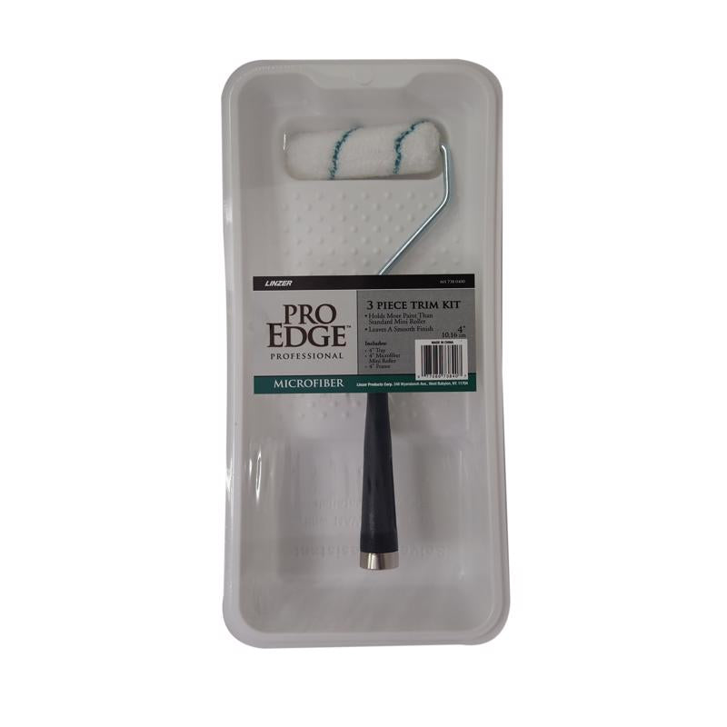 Linzer Pro Edge Plastic 4 in. W Disposable Paint Tray Kit (Pack of 6)