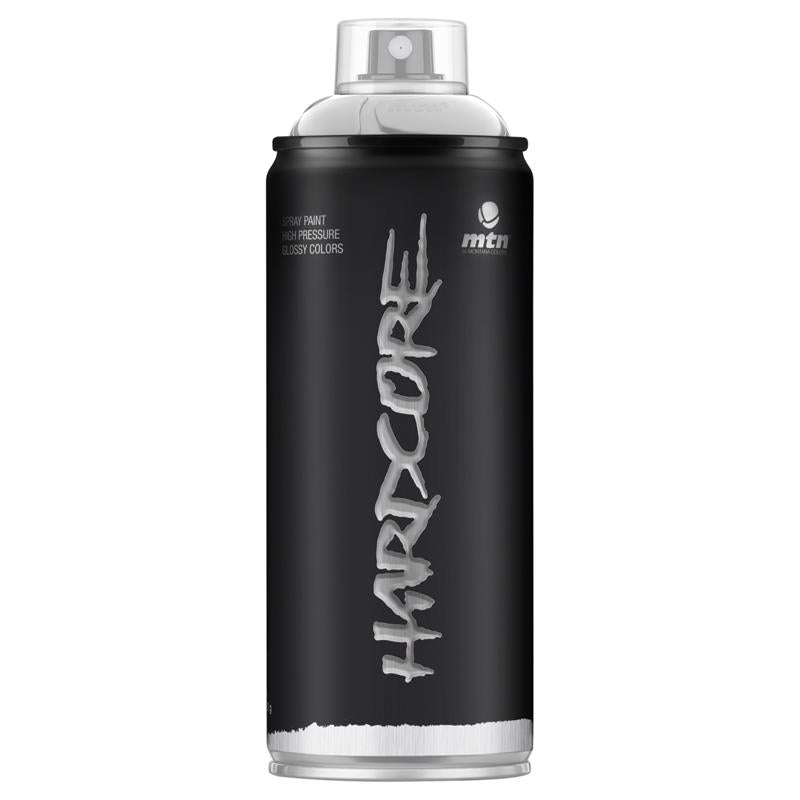 MTN Hardcore Metallic Silver Chrome Spray Paint 400 ml (Pack of 6)