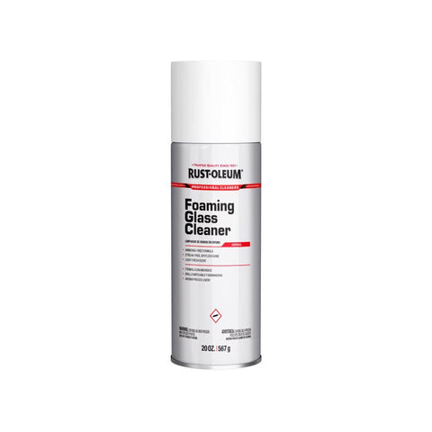 Rust-Oleum Professional Cleaners No Scent Glass Cleaner 20 oz Foam (Pack of 12)