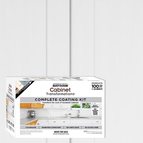 Rust-Oleum Cabinet Transformations Satin White Tint Base Cabinet Refinishing System Interior 1 qt (Pack of 2)
