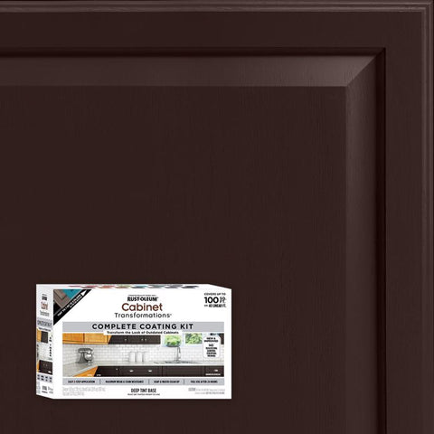 Rust-Oleum Cabinet Transformations Base de Tinte Satinado Base de Tonos Oscuros Sistema de Reacabado para Gabinetes Interio (Paquete de 2)
