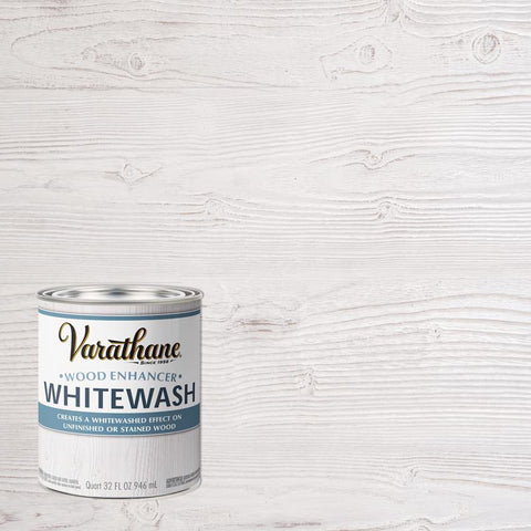 Varathane Whitewash Oil-Based Urethane Modified Alkyd Wood Grain Enhancer 1 qt (Pack of 2)