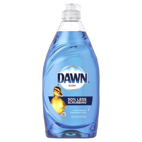 Dawn Ultra Original Scent Liquid Dish Soap 18 oz 1 pk (Pack of 10)