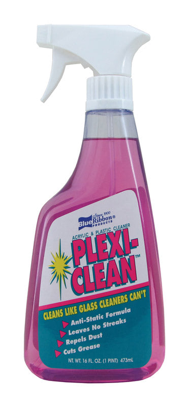 Blue Ribbon Plexi-Clean Acrylic & Plastic Cleaner 16 oz Liquid (Pack of 6)
