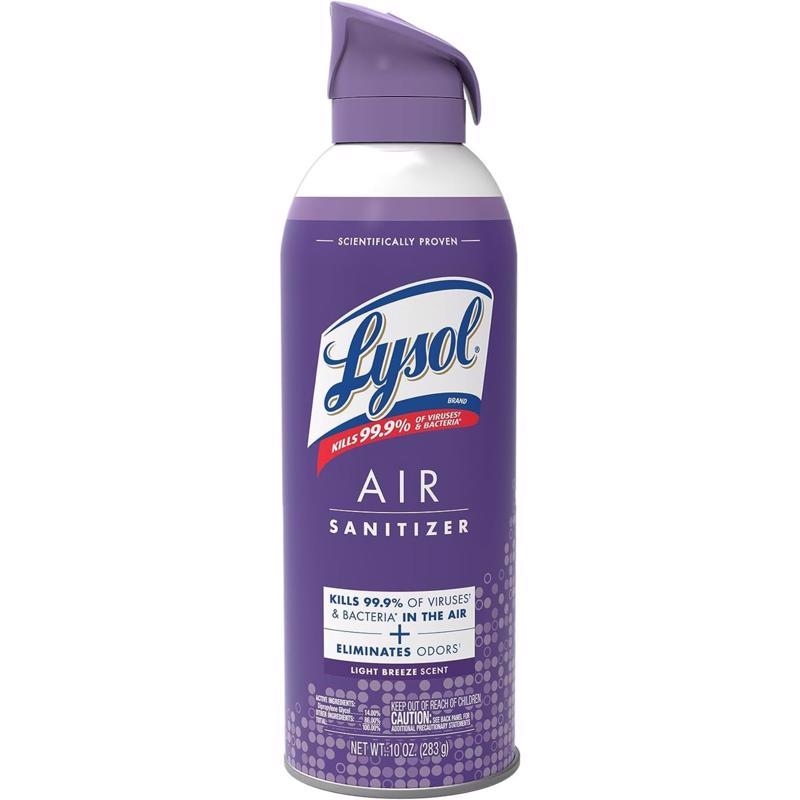 Lysol Light Breeze Scent Air Sanitizer 10 oz 1 pk (Pack of 6)