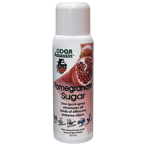 Odor Assassin Mist Pomegranate Sugar Scent Odor Eliminator 8 oz Liquid (Pack of 3)