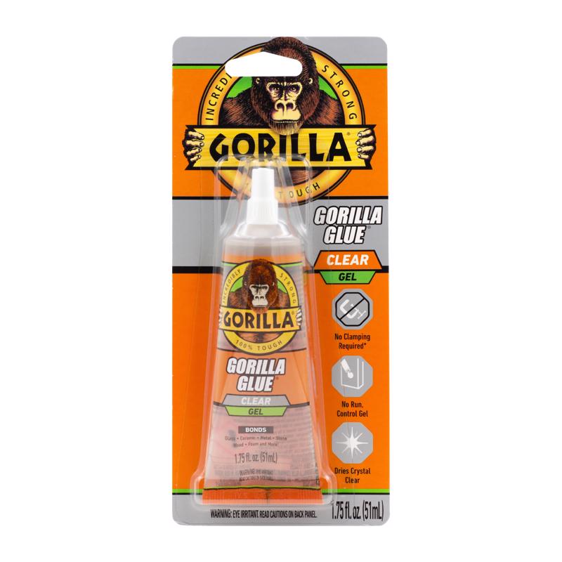 Gorilla High Strength Clear Clear Glue 1.75 oz (Pack of 6)