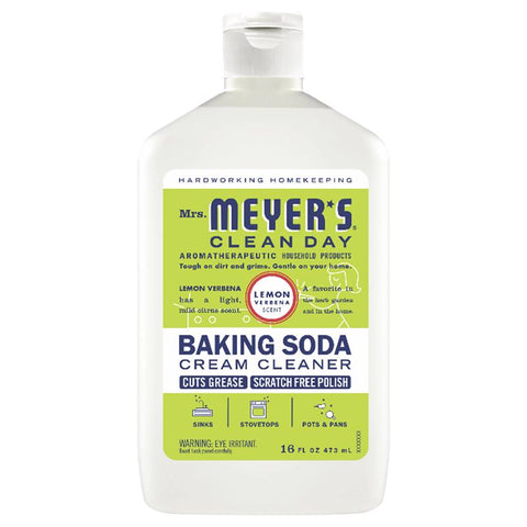 Mrs. Meyer's Clean Day Lemon Verbena Scent Baking Soda Cleaner Cream 16 oz (Pack of 6)