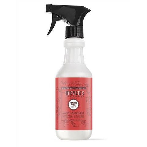 Mrs. Meyer's Clean Day Tomato Vine Scent Concentrated Multi-Surface Cleaner Liquid Spray 16 oz (Pack of 6)