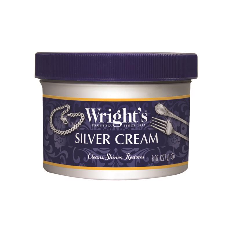 Wright's Mild Scent Silver Polish 8 oz Cream (Pack of 6)