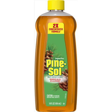 Pine-Sol Pine Scent Concentrated Multi-Surface Cleaner Liquid 14 oz (Pack of 12)