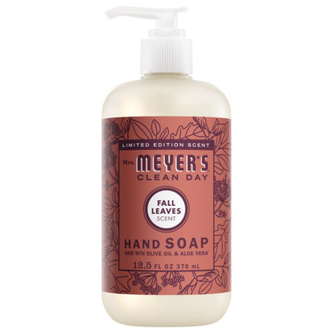 Mrs. Meyer's Clean Day Fall Leaves Scent Liquid Hand Soap 12.5 oz (Pack of 6)