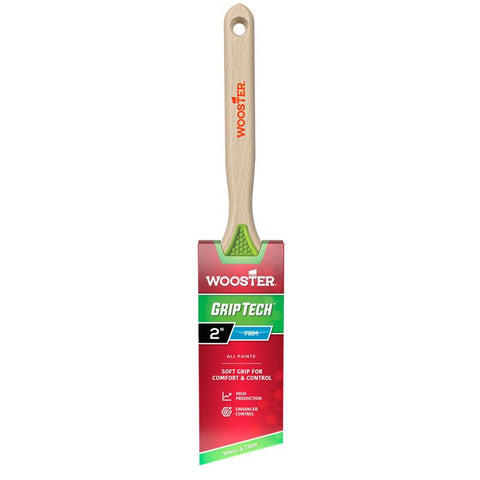 Wooster GripTech 2 in. Firm Angle Paint Brush (Pack of 6)