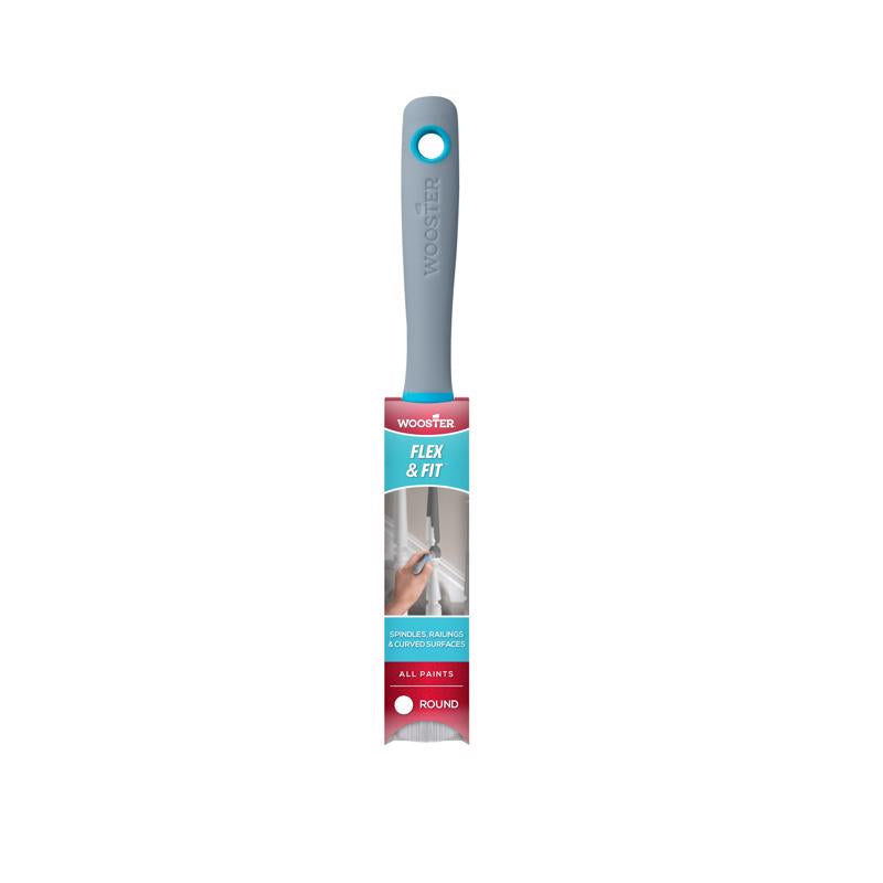 Wooster Flex & Fit 1 in. Soft Round Paint Brush (Pack of 6)