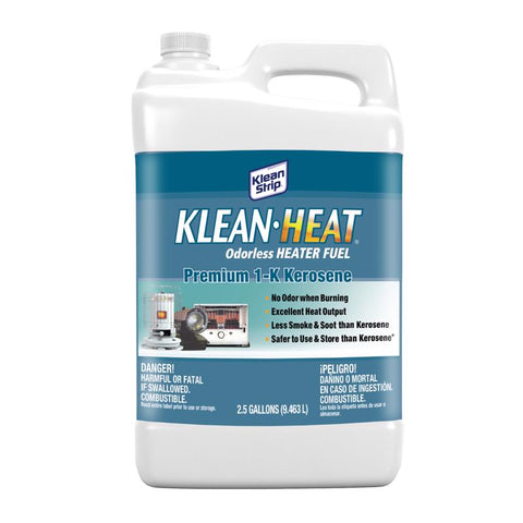 Klean Strip Klean-Heat Petroleum Hydrocarbons Clean Burning Fuel 2.5 gal (Pack of 2)