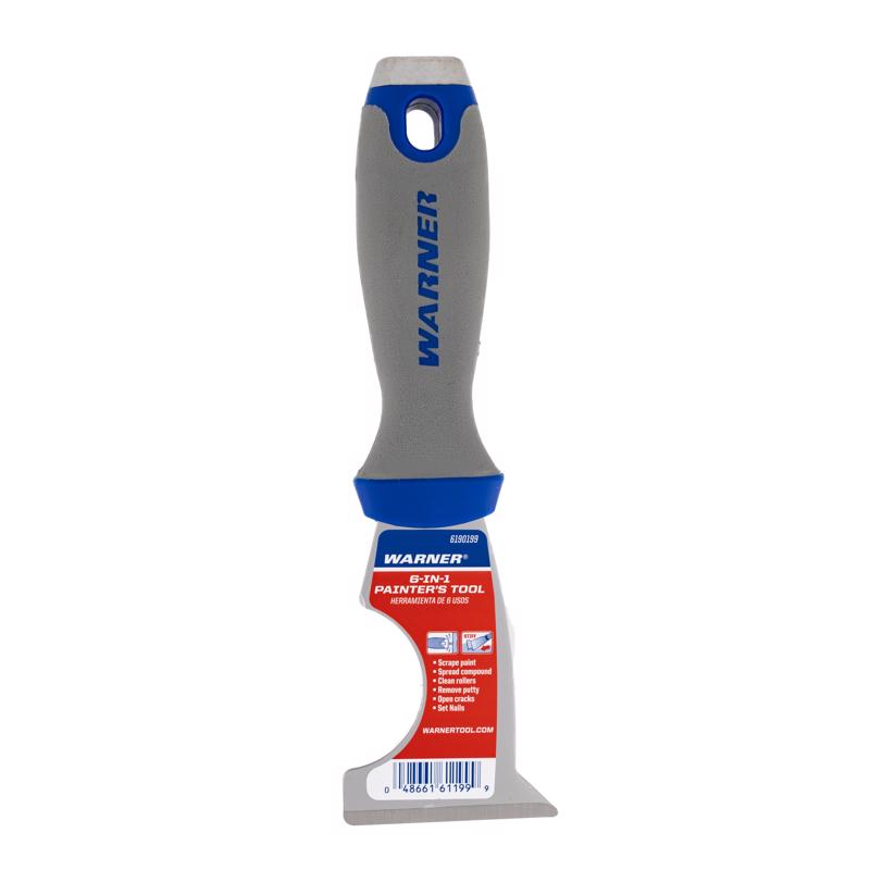 Warner 2-1/2 in. W Carbon Steel Stiff 6-in-1 Painter's Tool (Pack of 5)