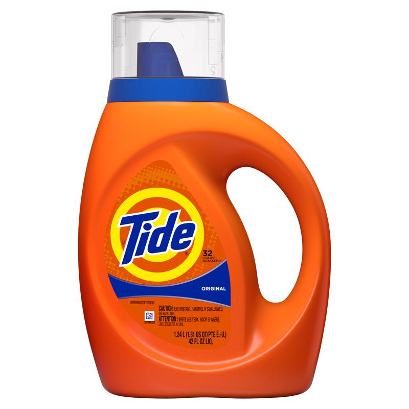 Tide Original Scent Detergent Liquid 42 fl. oz. 1 pk (Pack of 6)
