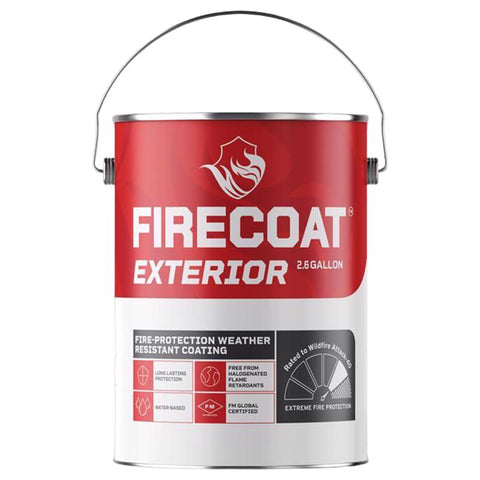 Firecoat Gray Low Sheen Water-Based Primer 2.6 gal