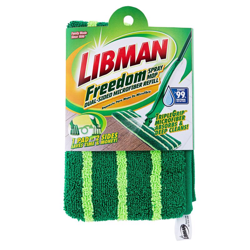 Libman Freedom Flat Microfiber Mop Refill 1 pk (Pack of 6)