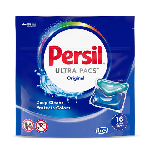 Persil Ultra Pacs Original Scent Laundry Detergent Pod 16 pk (Pack of 6)