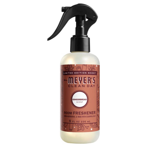 Mrs. Meyer's Clean Day Gingerbread Scent Air Freshener Spray 8 oz Liquid 1 pk (Pack of 6)
