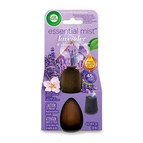 Air Wick Lavender & Almond Scent Air Freshener Refill 0.67 oz Liquid 1 pk (Pack of 6)