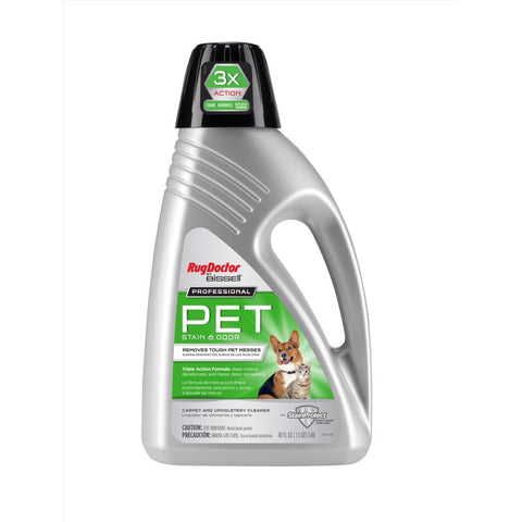 Rug Doctor Bissell Pet Stain Carpet Cleaner 48 oz Liquid Concentrated (Pack of 6)