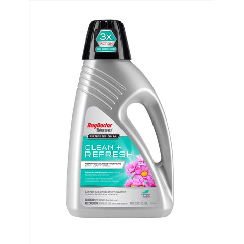 Rug Doctor Bissell Fresh Spring Scent Carpet and Upholstery Cleaner 48 oz Liquid Concentrated (Pack of 6)