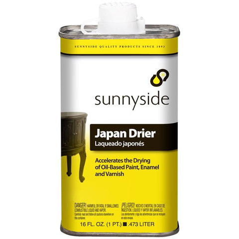 Sunnyside Japan Drier Petroleum Fastest Drying Solvent 16 oz (Pack of 6)
