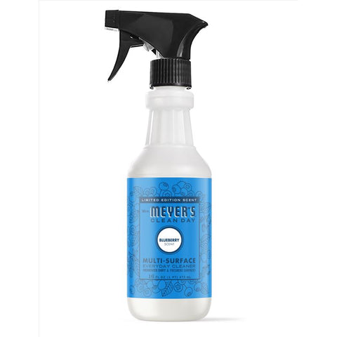 Mrs. Meyer's Clean Day Blueberry Scent Multi-Surface Cleaner Liquid 16 oz (Pack of 6)