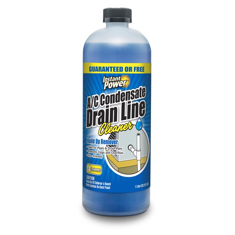 Instant Power Air Conditioner Condensate Drain Line Cleaner 1 L Liquid (Pack of 4)