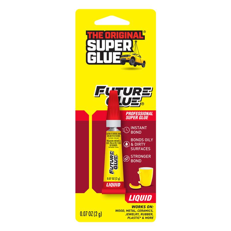 Future High Strength Clear/Transparent Super Glue 0.07 oz (Pack of 12)