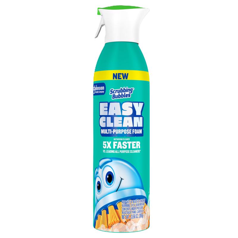 Scrubbing Bubbles Fresh Scent Bathroom Cleaner Foam 13.58 oz (Pack of 6)