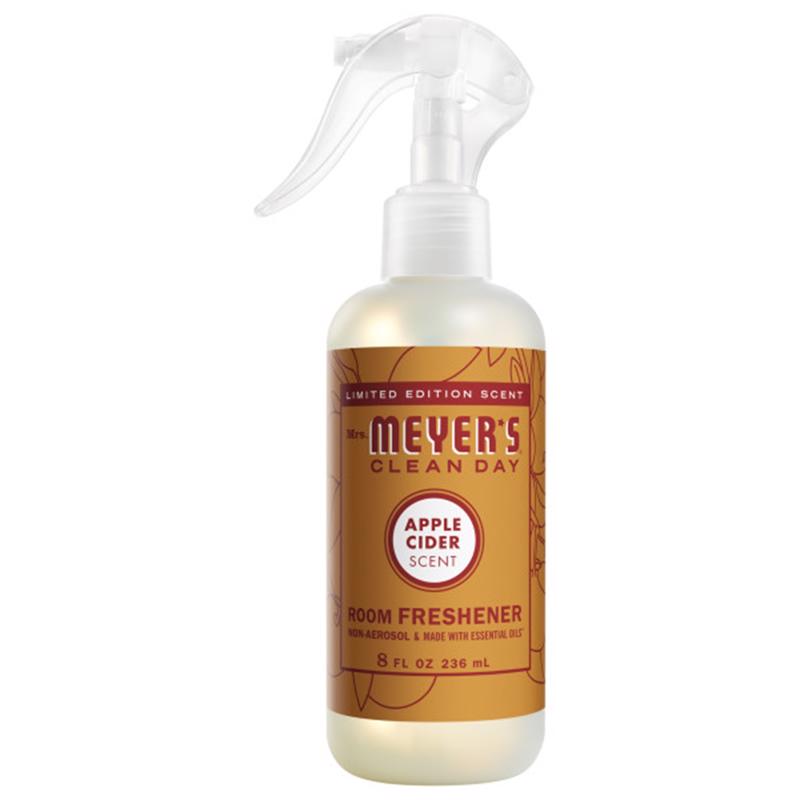 Mrs. Meyer's Clean Day Apple Cider Scent Air Freshener 8 oz Liquid 1 pk (Pack of 6)