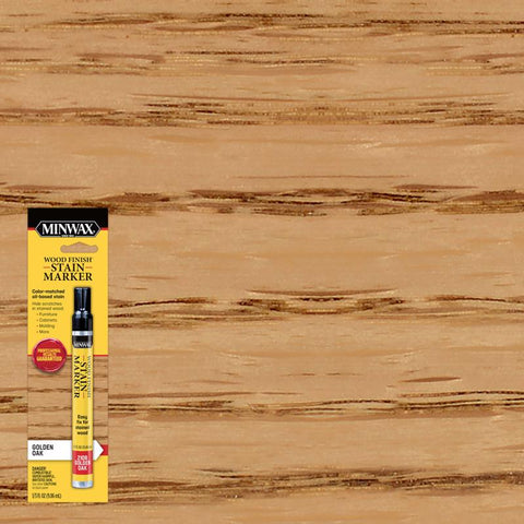 Marcador de tinte para acabado de madera Minwax, tinte semitransparente color roble dorado, a base de aceite, 1/3 oz
