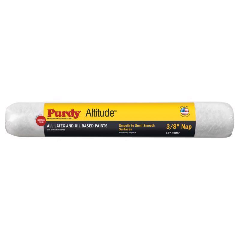 Purdy Altitude Poly Micro 14 in. W X 3/8 in. Regular Paint Roller Cover 1 pk (Pack of 6)