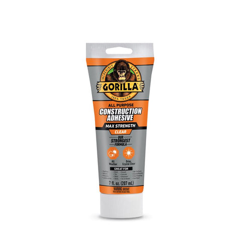 Gorilla All Purpose Construction Adhesive 7 oz (Pack of 6)