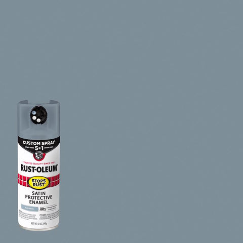 Rust-Oleum Stops Rust Satin Blue Haven Protective Enamel Spray Paint 12 oz (Pack of 6)
