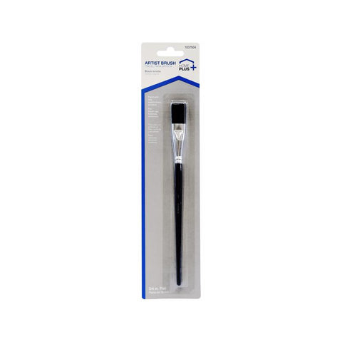 Home Plus 3/4 in. Flat Touch-Up Paint Brush (Pack of 12)